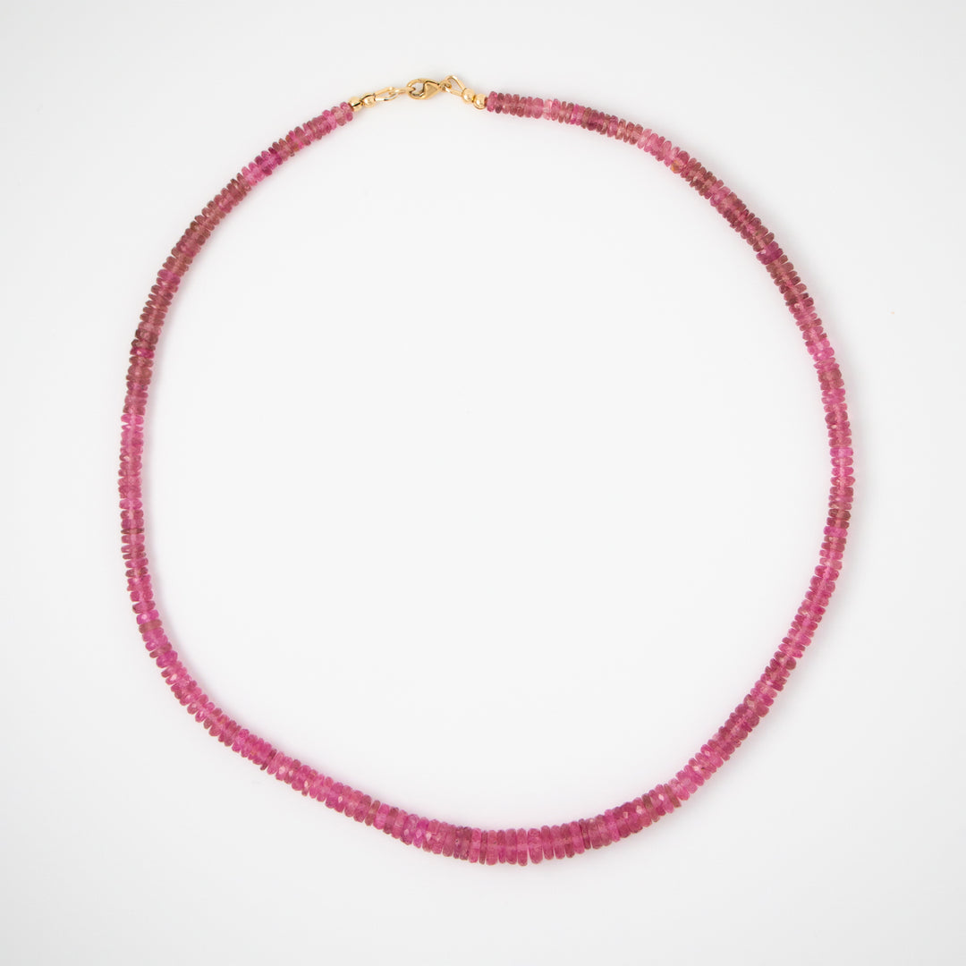 Pair #2 — Pink Tourmaline Necklace