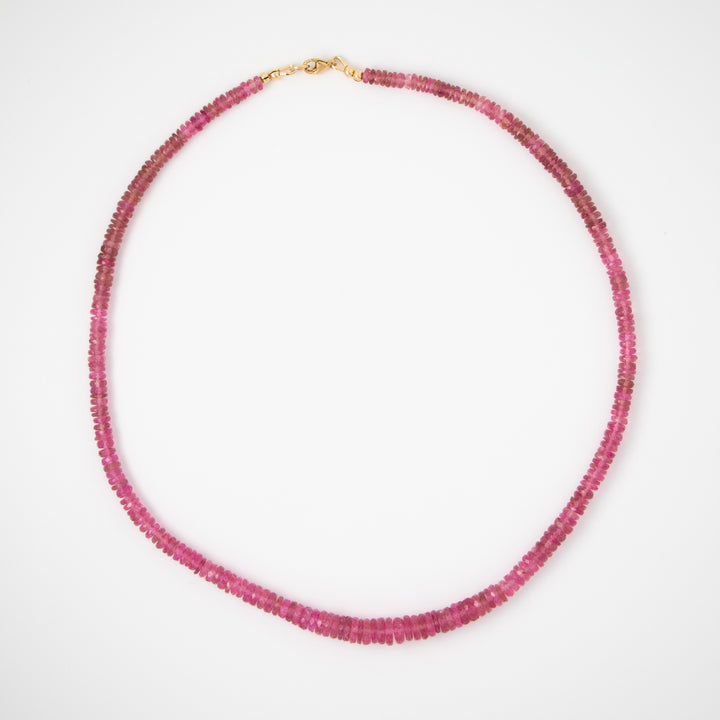 Pair #2 — Pink Tourmaline Necklace