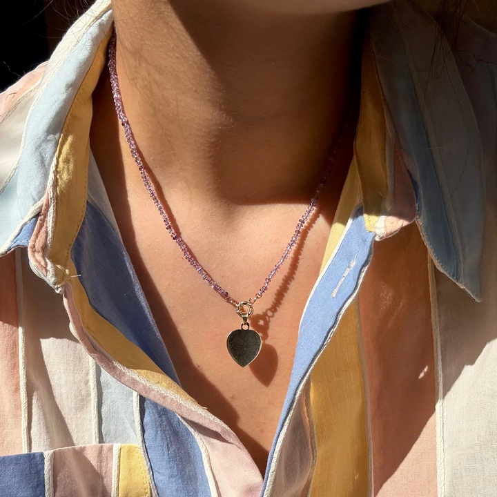 Natural Pastel Sapphire Necklaces