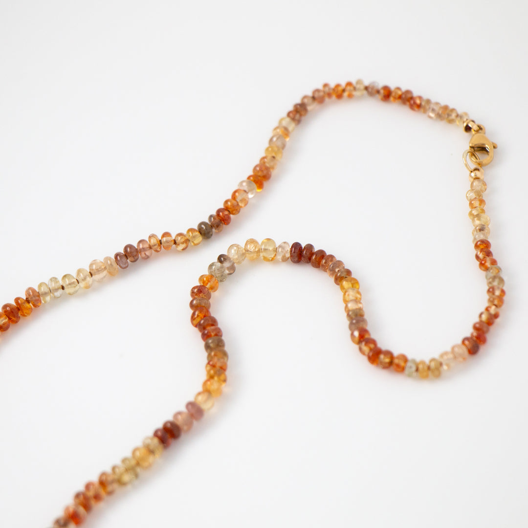 Pair #1 —  Ombre Brown Zircon Necklace