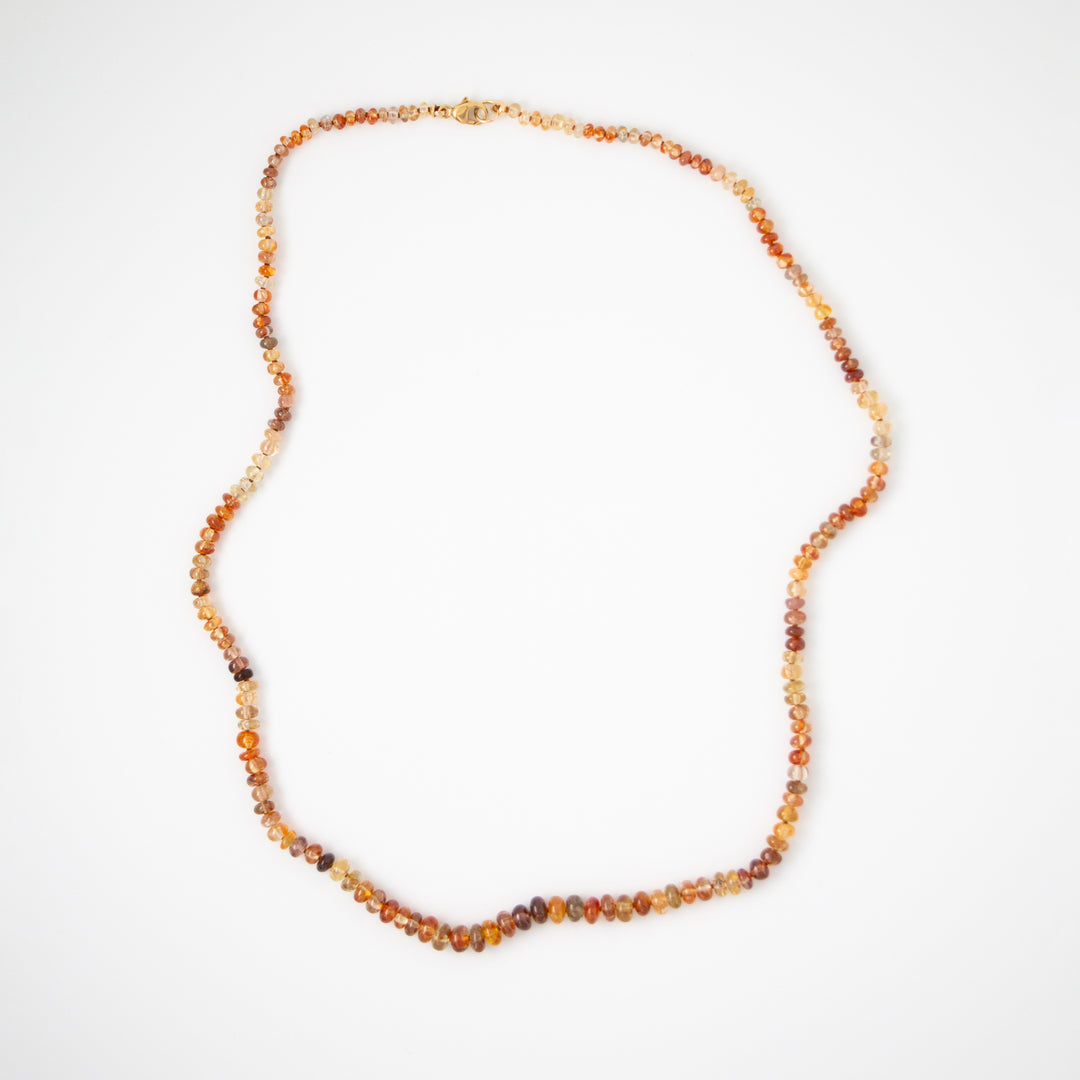 Pair #1 —  Ombre Brown Zircon Necklace