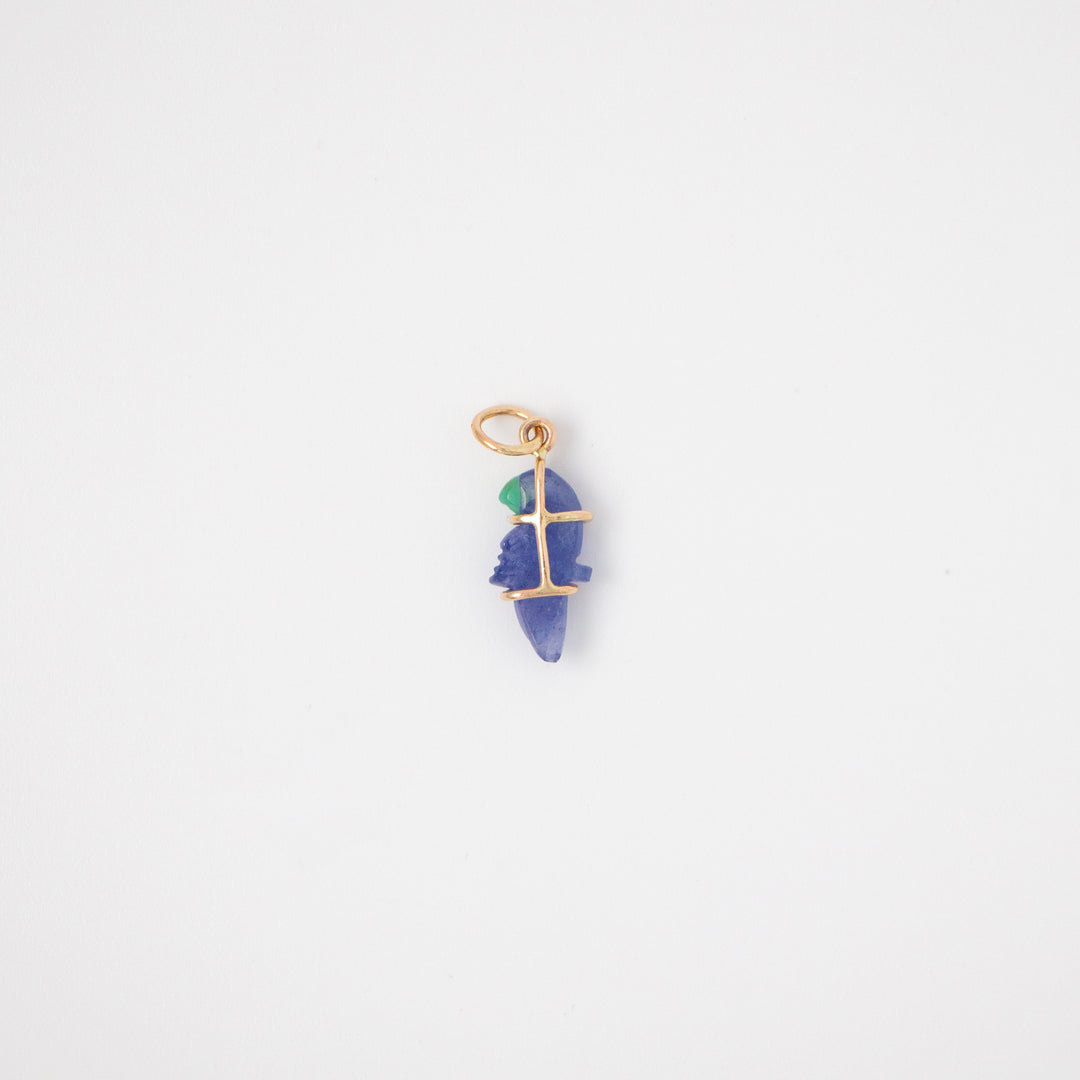 Pericos — Tanzanite Carvings with 14k gold