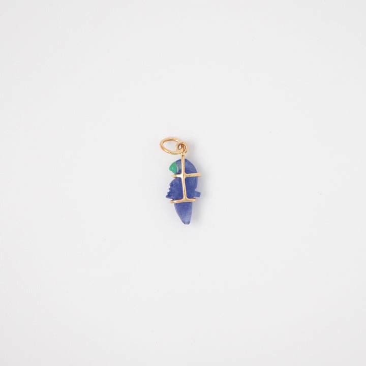 Pericos — Tanzanite Carvings with 14k gold