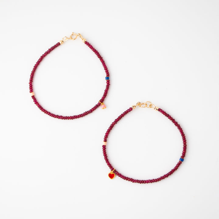 Cora - Ruby Bracelet