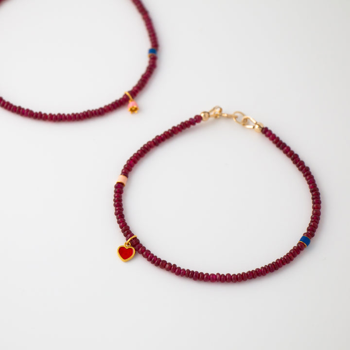 Cora - Ruby Bracelet