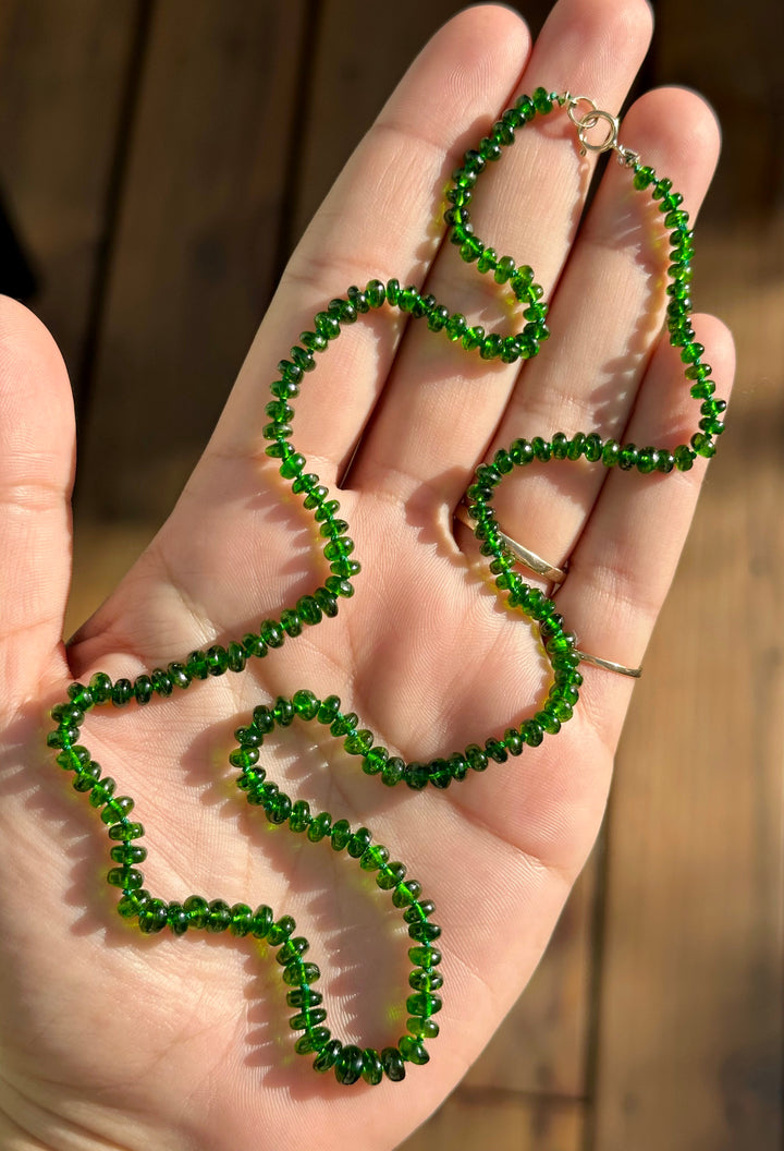 Verdi — Chrome Diopside Necklace