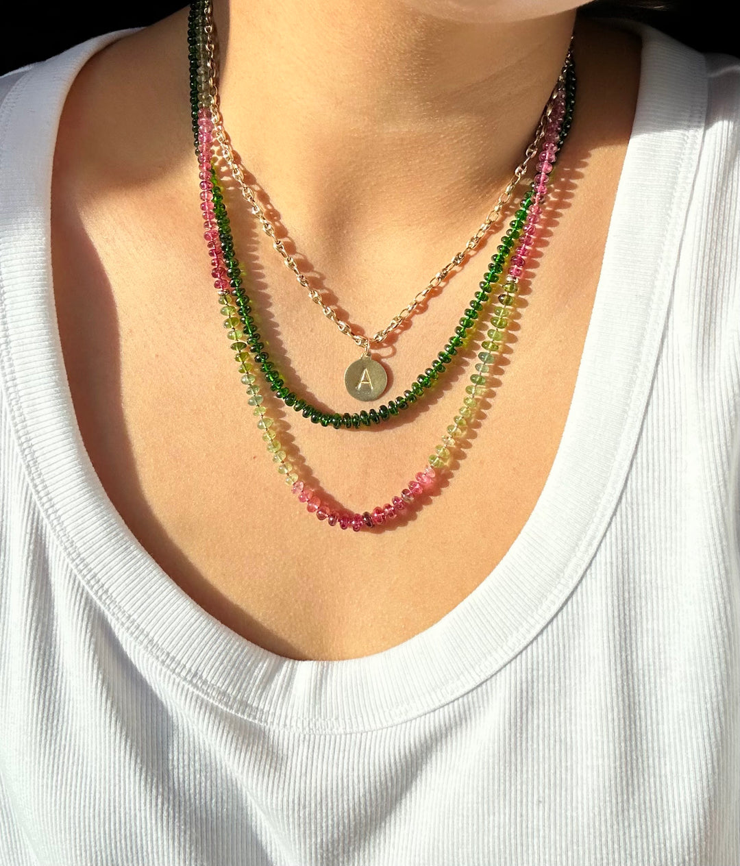 Verdi — Chrome Diopside Necklace