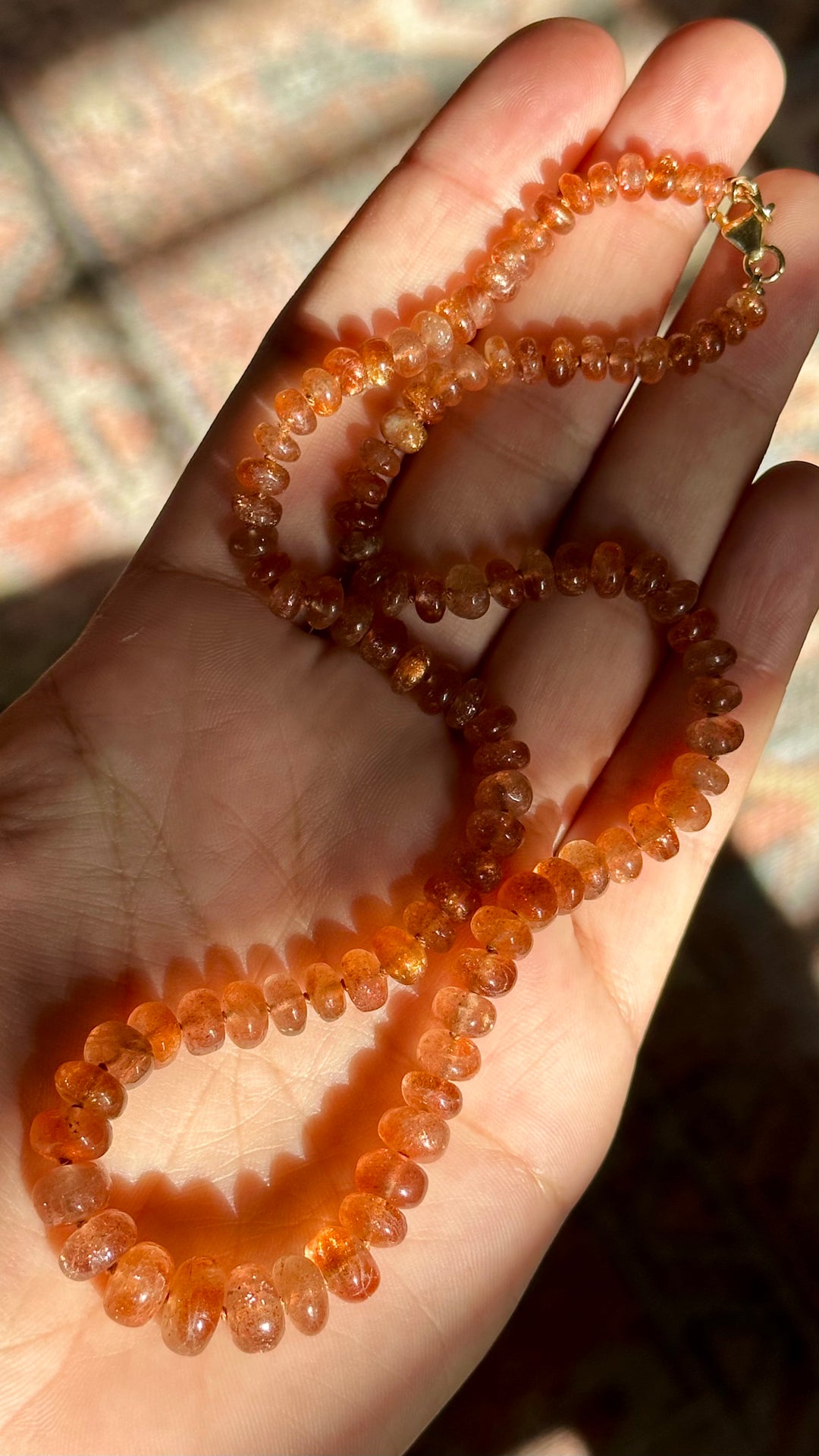 Playa Tamarindo — Sunstone Necklace