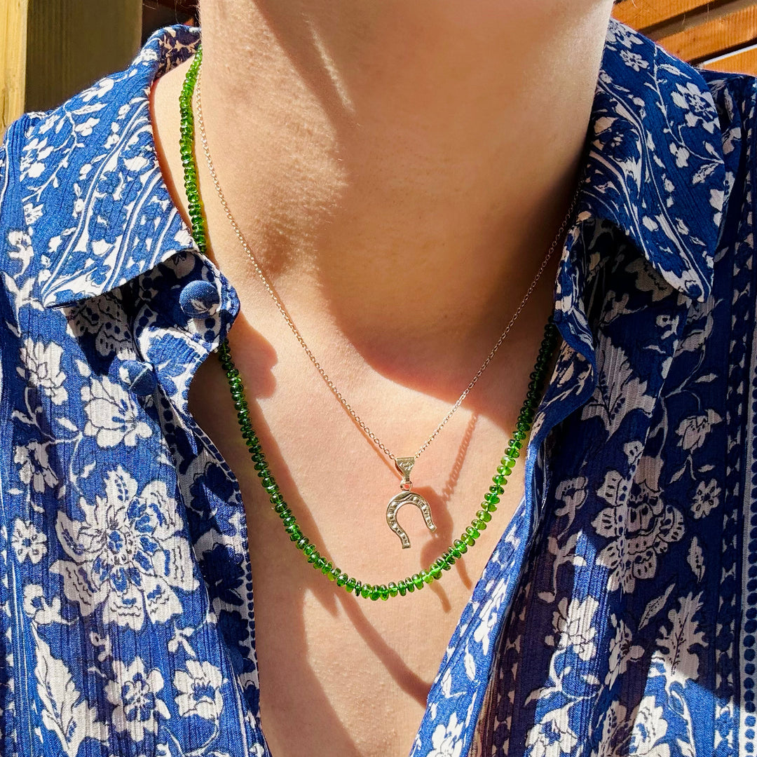 Verdi — Chrome Diopside Necklace