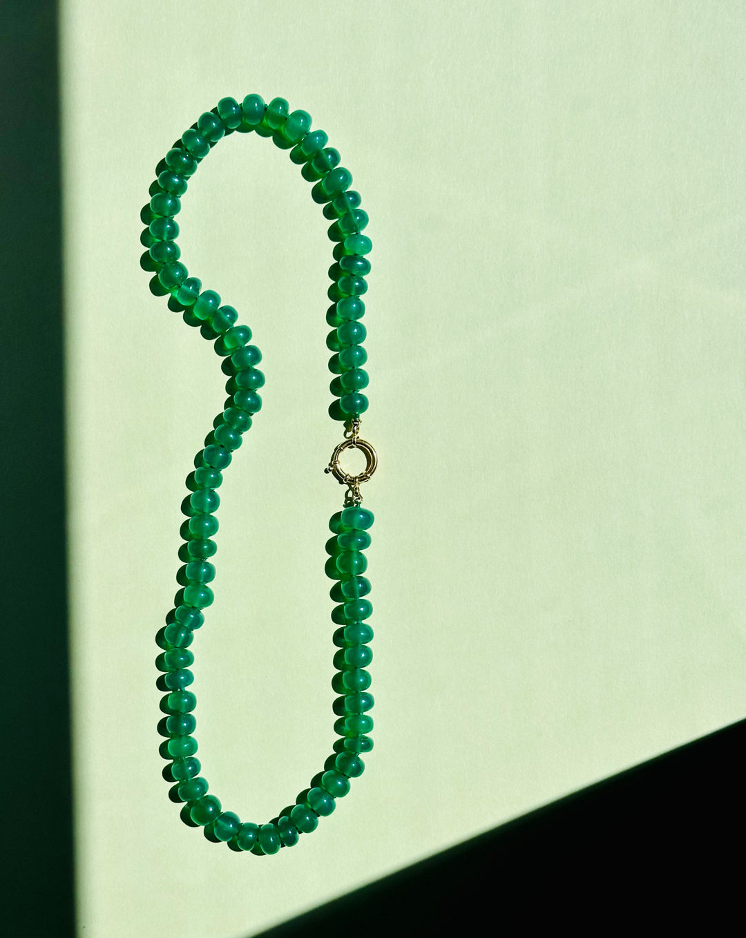 Lumi — Green Onyx Necklace