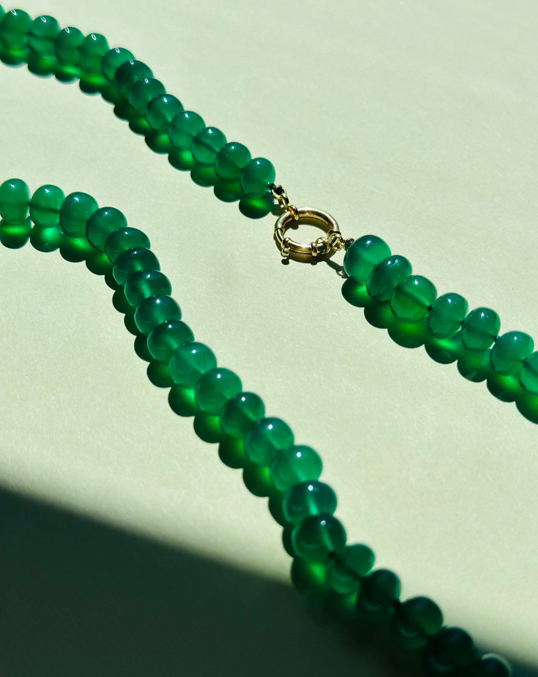 Lumi — Green Onyx Necklace