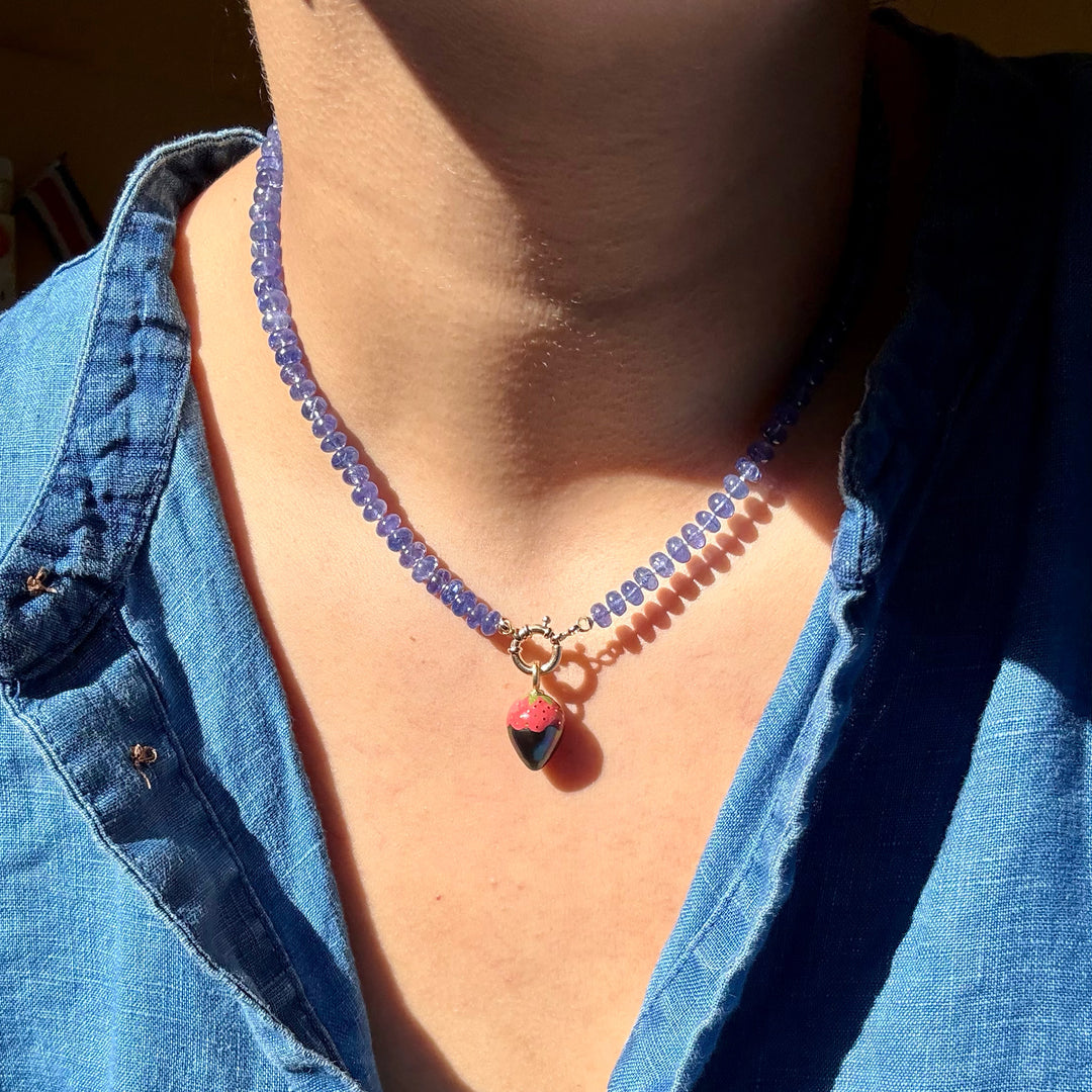Five a Day — Maki-e Tahitian Pearl with 14k gold