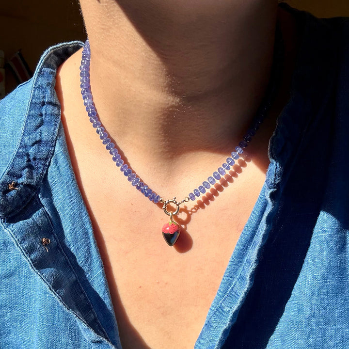 Five a Day — Maki-e Tahitian Pearl with 14k gold