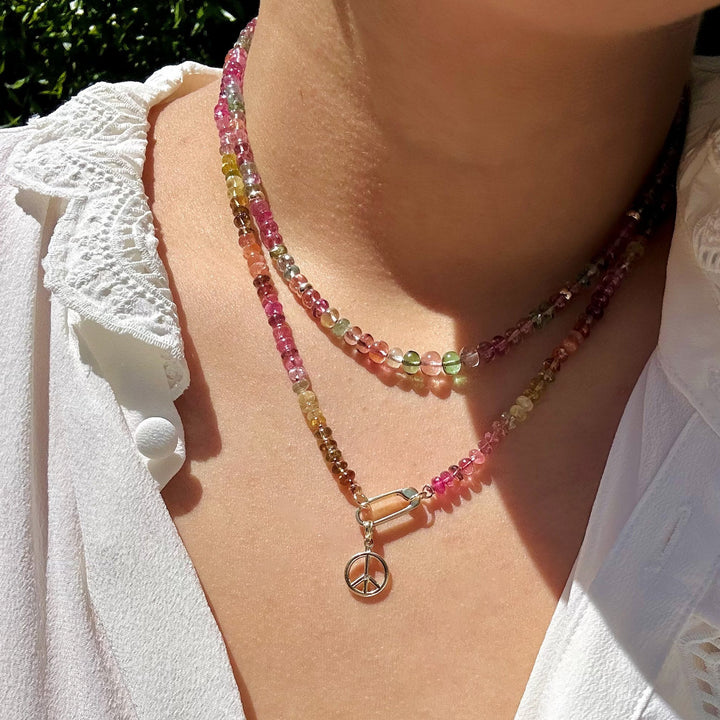 Tutti — Pastel Tourmaline Gemstone Necklace