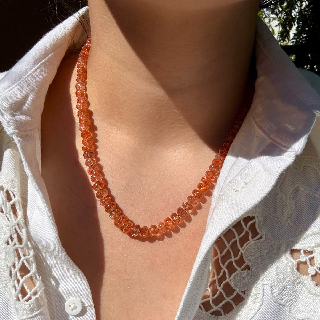 Tania — Sunstone Necklace