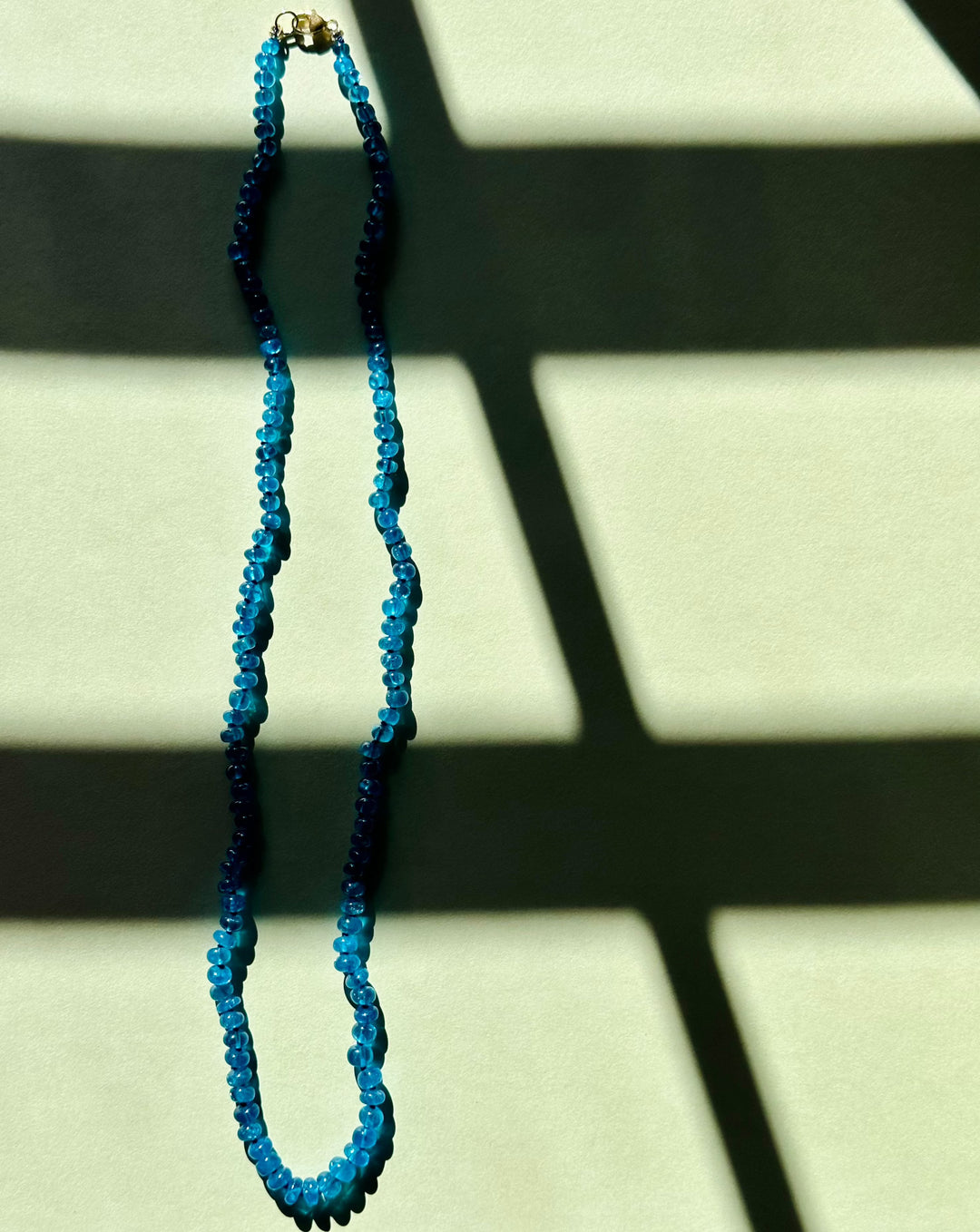 Monica — Neon Apatite Necklace