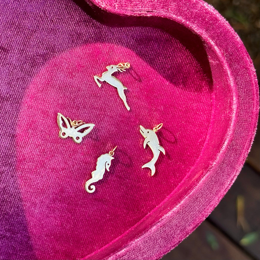 Lil Creatures Gold Vintage Charms