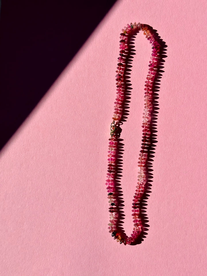 Fernanda — Pink Tourmaline Necklace