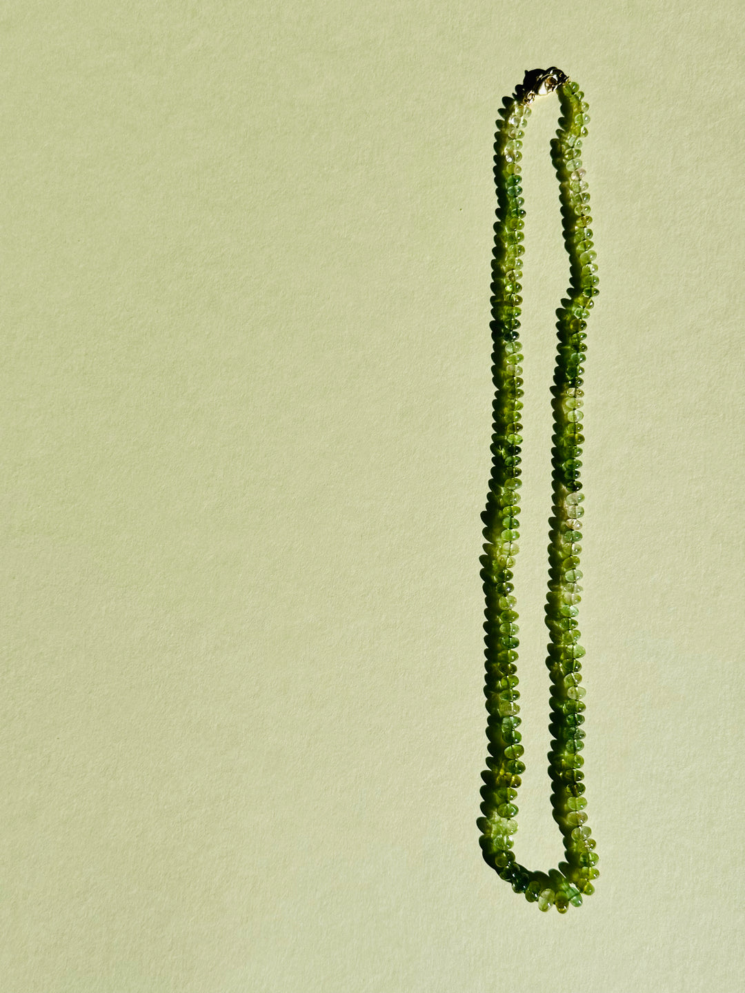 Florencia — Green Tourmaline Necklace