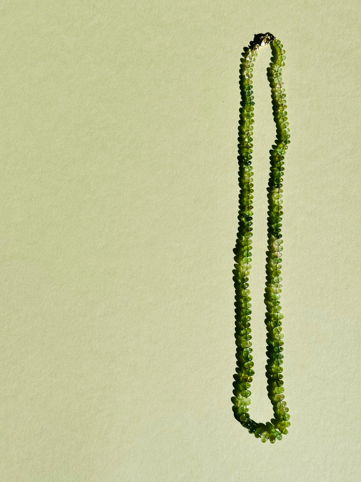 Florencia — Green Tourmaline Necklace