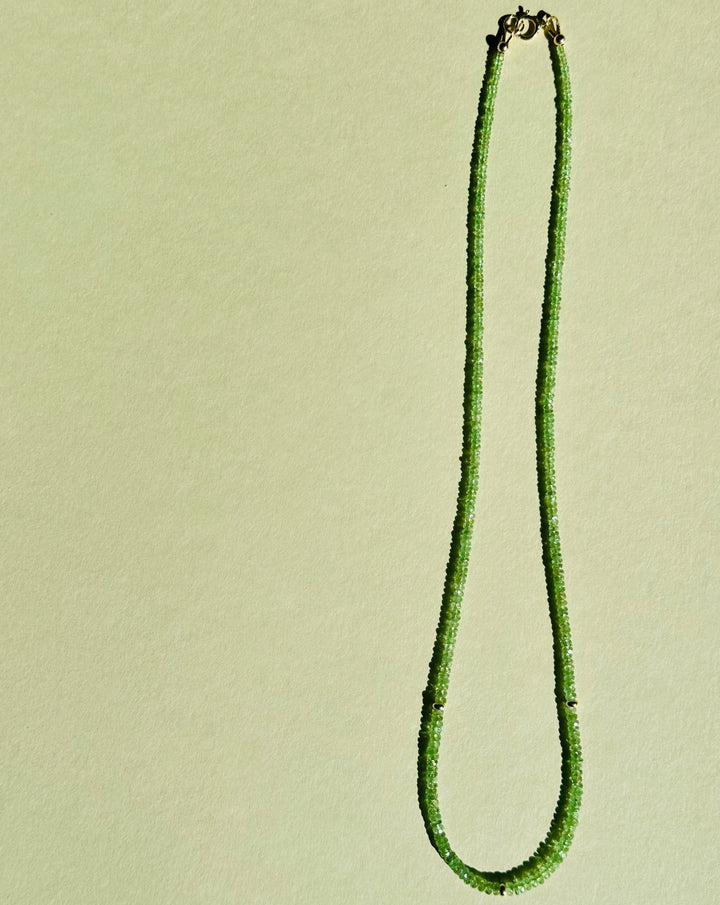 Limoncillo — Tsavorite Garnet Necklace