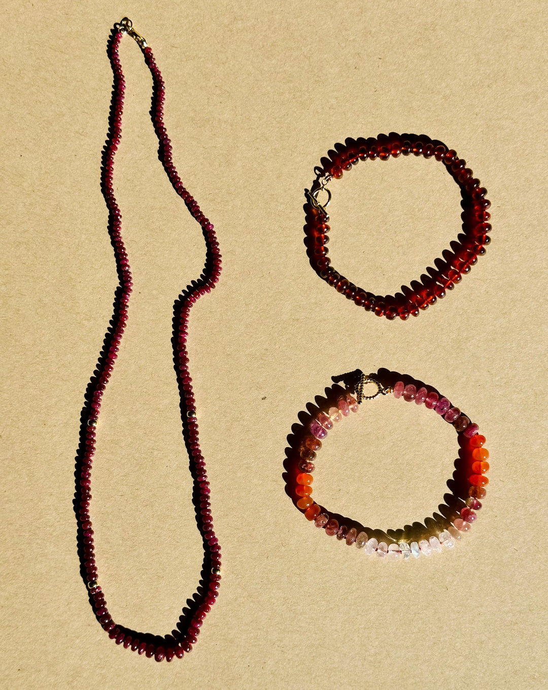 Florentina — Hessonite Garnet Bracelet