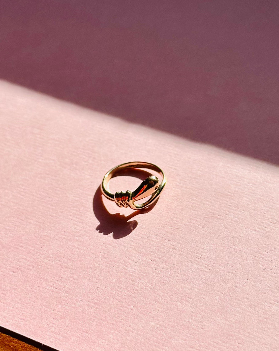 Viborita — Snake Pinky Ring