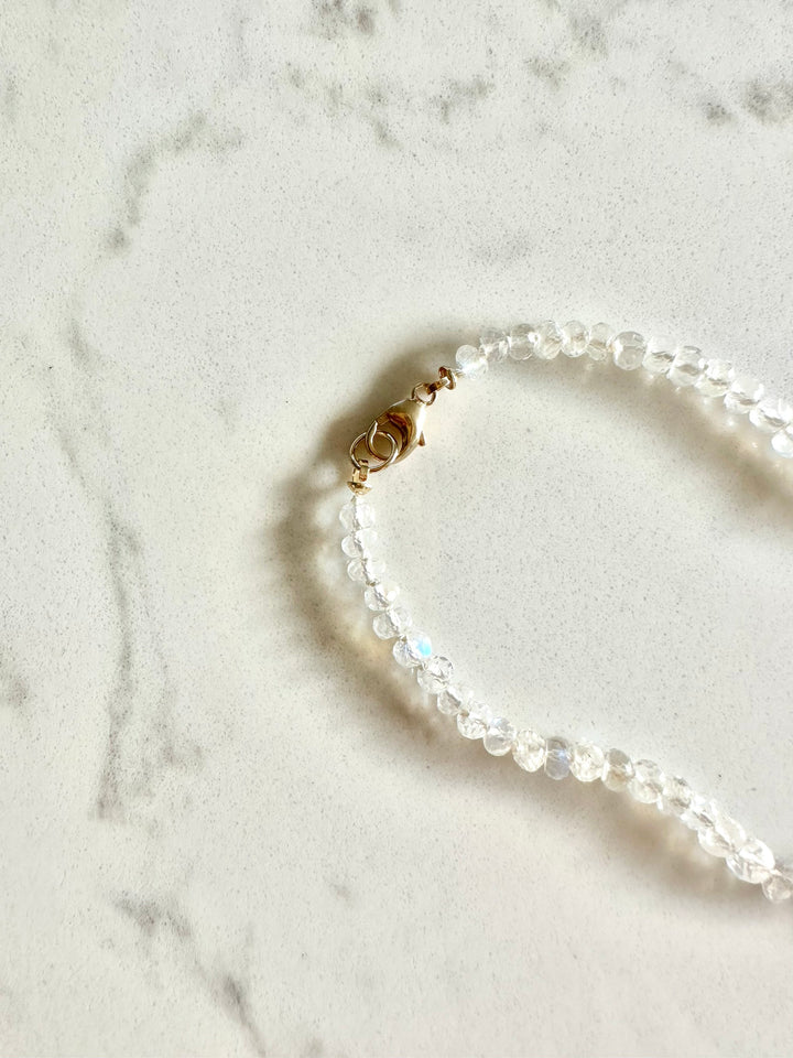 Luneta — Rainbow Moonstone Necklace